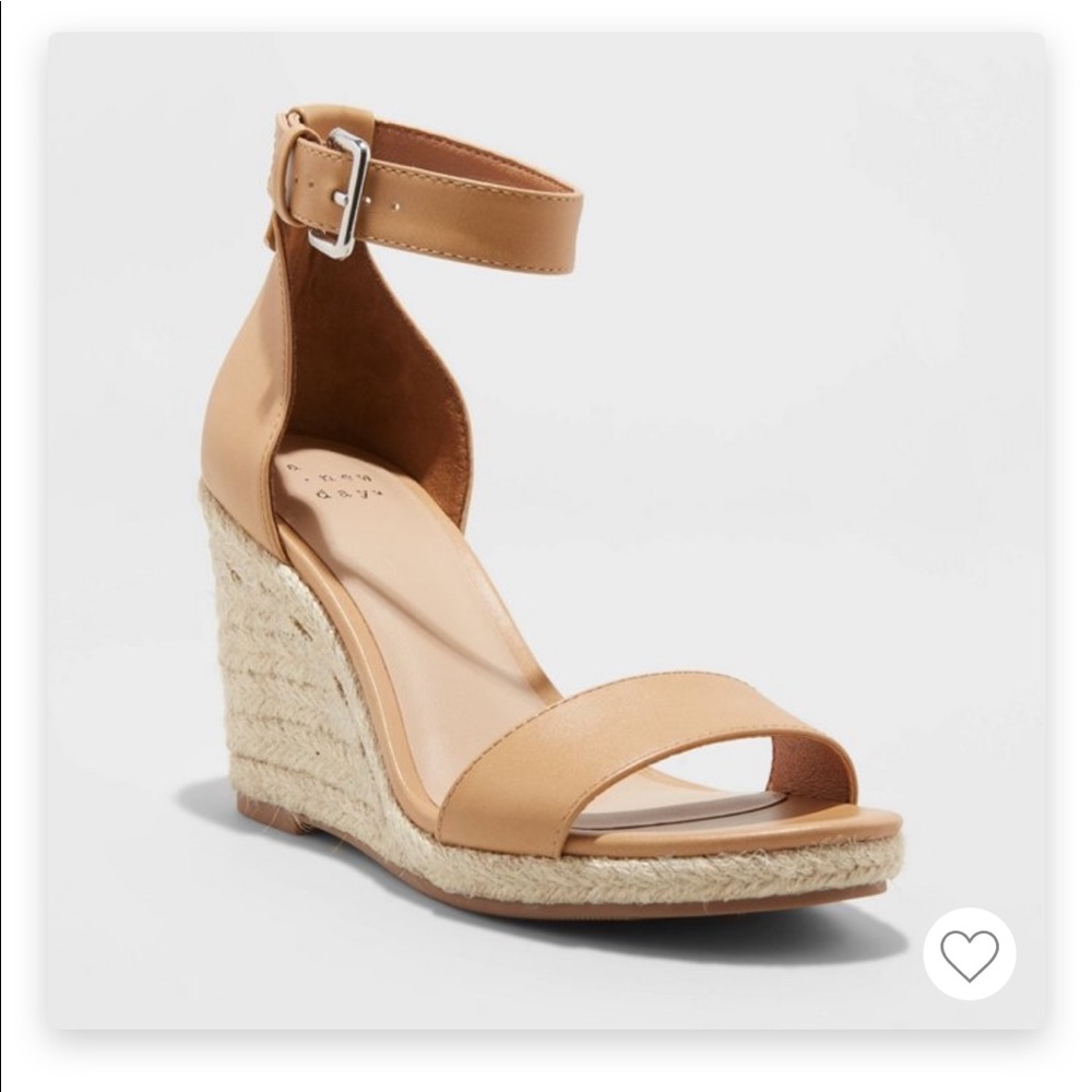 Wide Width Espadrille Sandals (NWT)